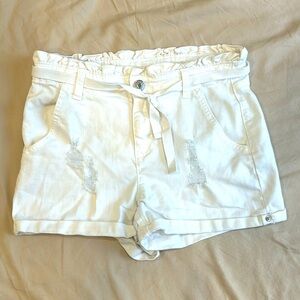 White shorts